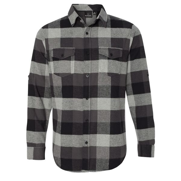 Yarn-Dyed Long Sleeve Flannel Shirt Thumbnail