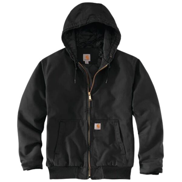 Carhartt Loose Fit Washed Duck Quilt Lined Active Jac Thumbnail