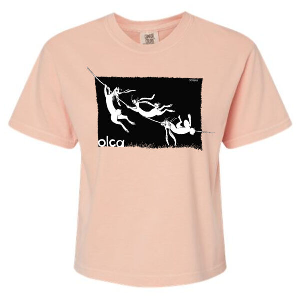 Women's Garment-Dyed Boxy T-Shirt Thumbnail