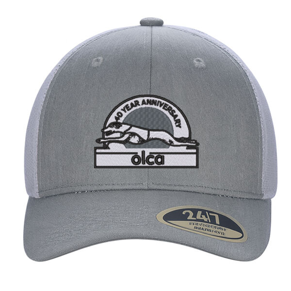 Embroidered Snap Back Trucker Cap Thumbnail